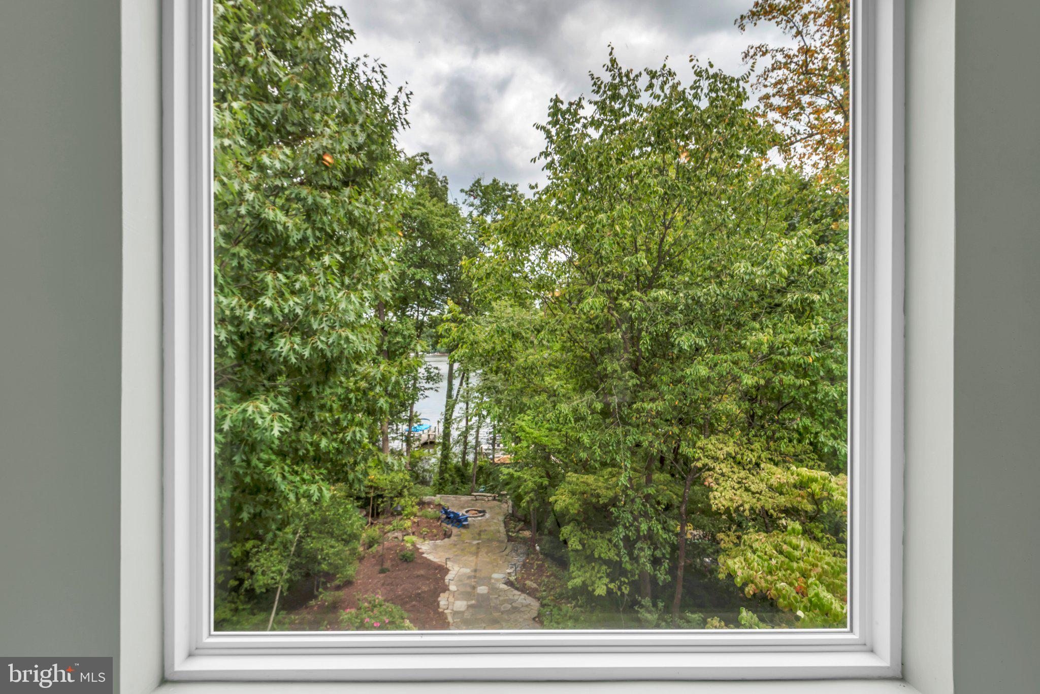 527 Forest Road Riva, MD 21140 - Photo 29 of 100 Window view of water from 4th level Family room