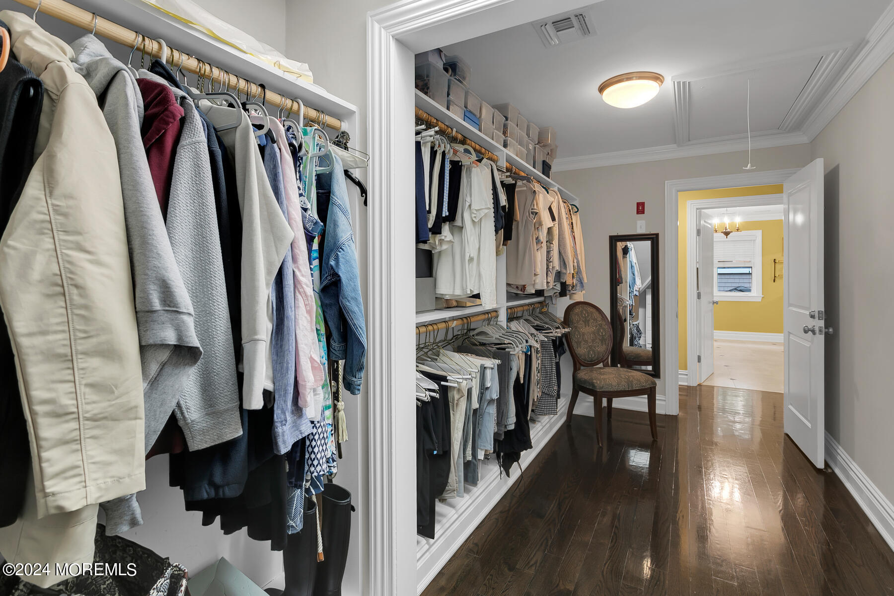 132 Park Road Fair Haven, NJ 07704 - Photo 24 of 46 Primary Bedroom Walk in Closet
