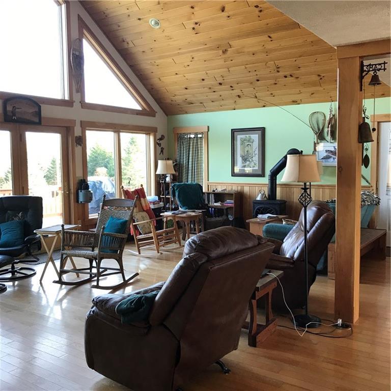 11 Booker Road Rangeley, ME 04970 - Photo 32 of 33 Living/family room. Open floor plan.