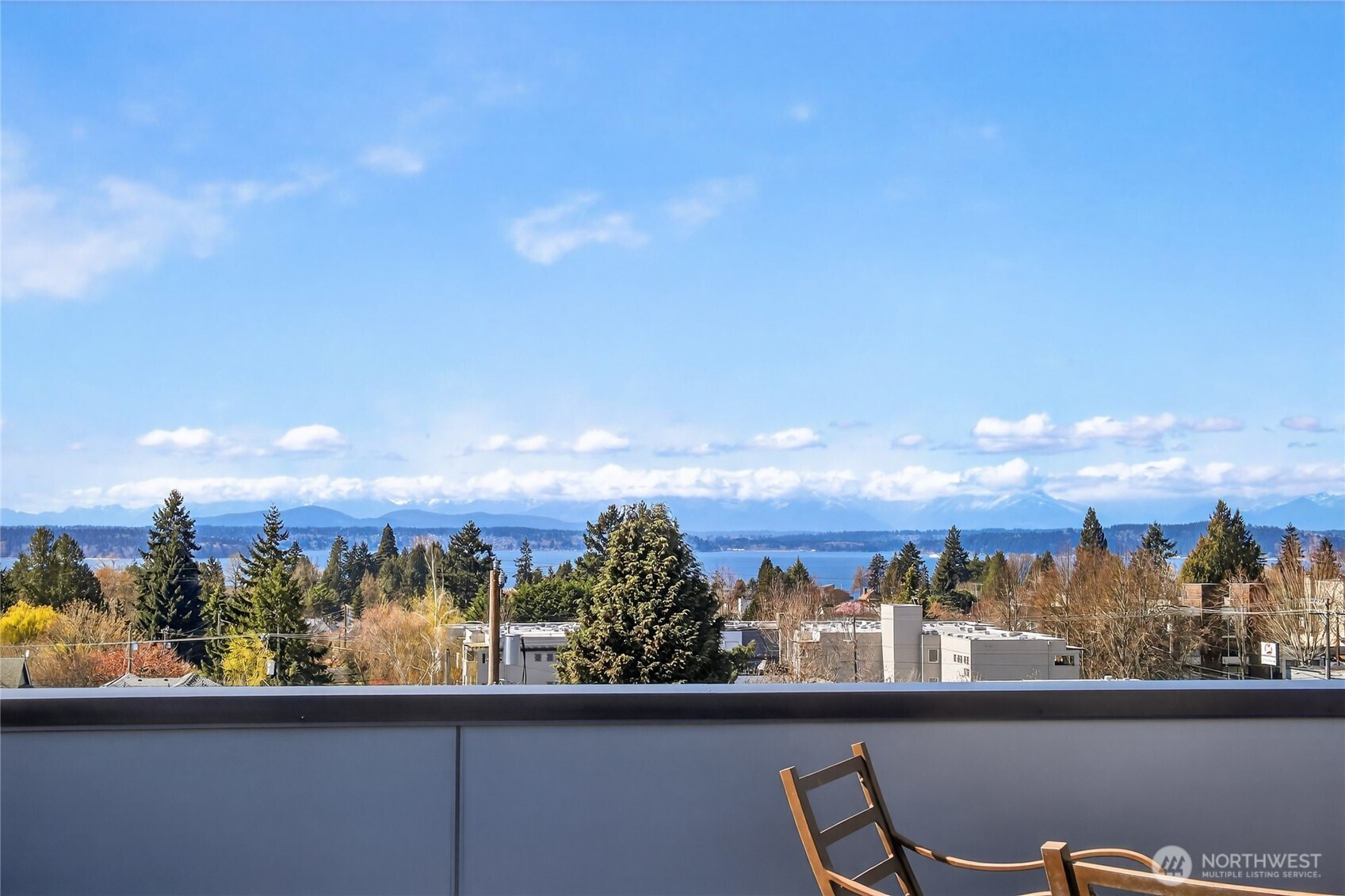6320 41st Avenue Southwest, Unit B Seattle, WA 98136 - Photo 24 of 31 a view of a city from a balcony