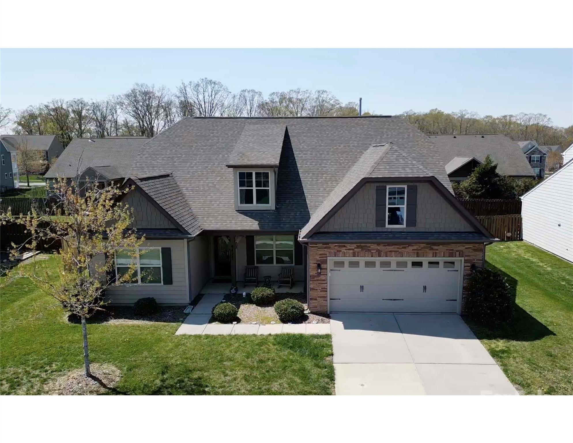 4425 Marlay Park Indian Trail, NC 28079 - Photo 2 of 33 a aerial view of a house with a yard
