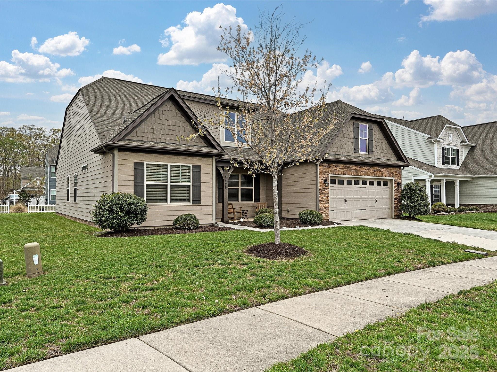 4425 Marlay Park Indian Trail, NC 28079 - Photo 32 of 33 a front view of a house with a yard