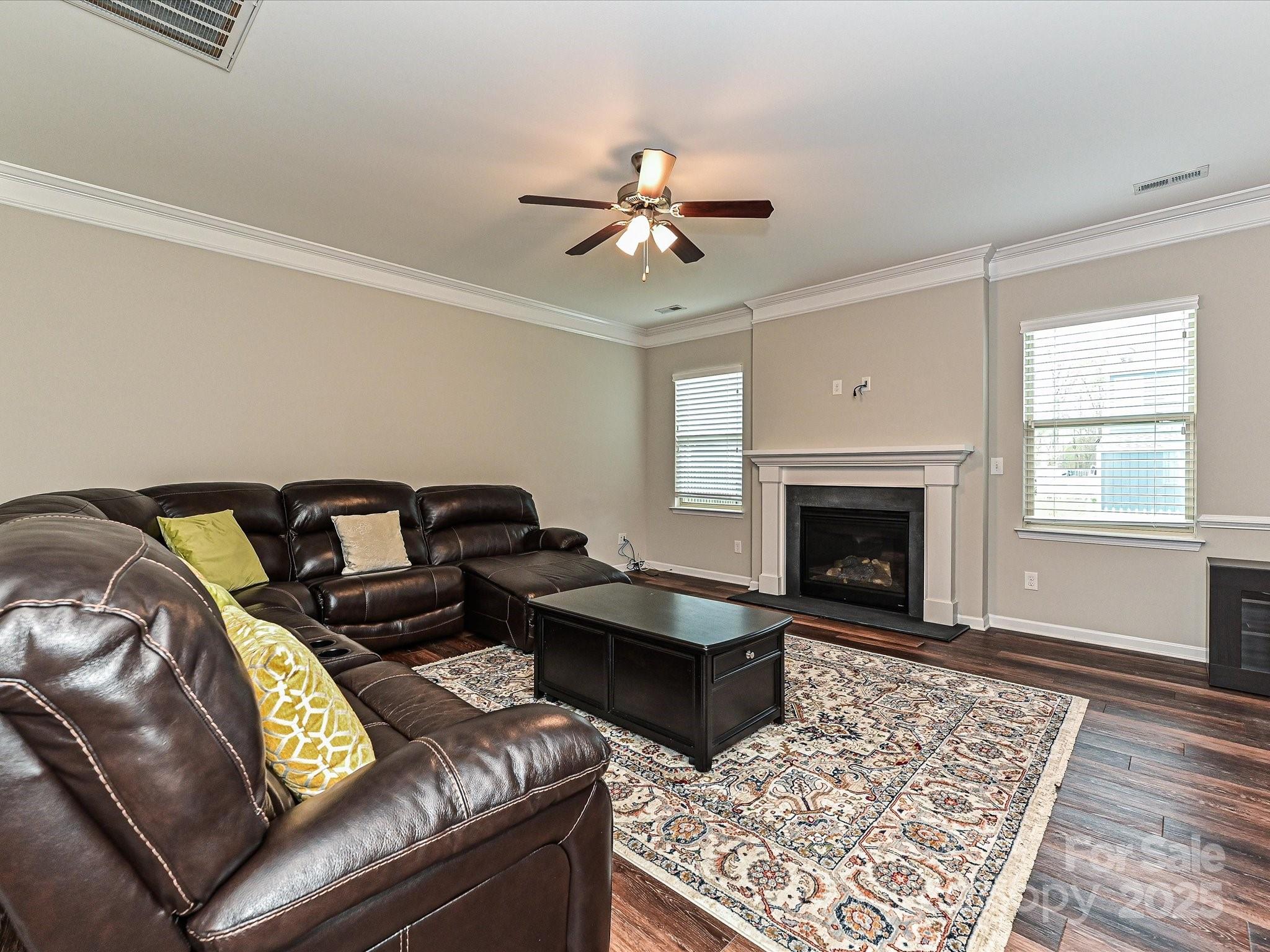 4425 Marlay Park Indian Trail, NC 28079 - Photo 4 of 33 a living room with furniture and a fireplace