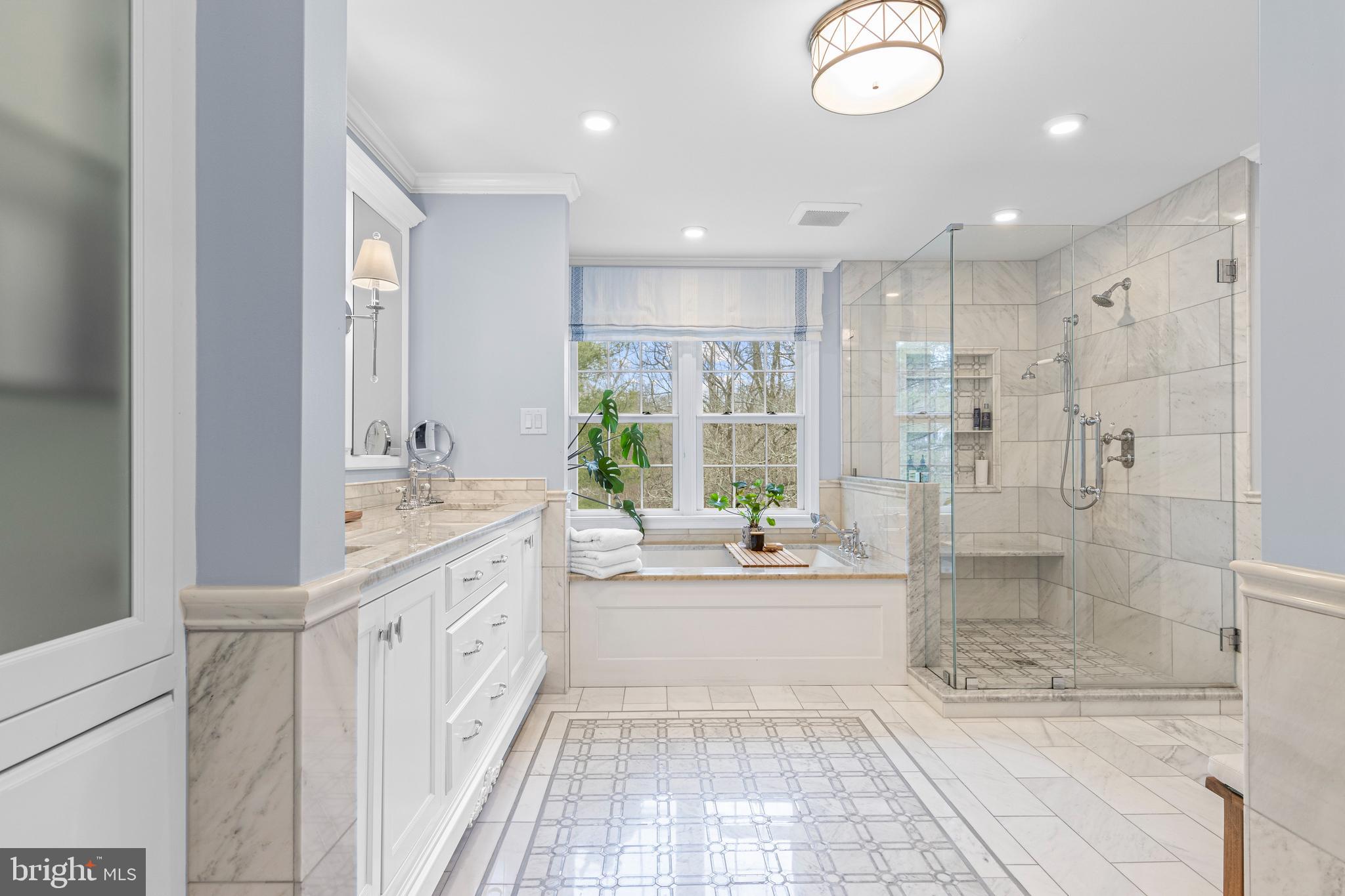 205 Ravenscliff Road Wayne, PA 19087 - Photo 33 of 44 remodeled primary ensuite bathroom