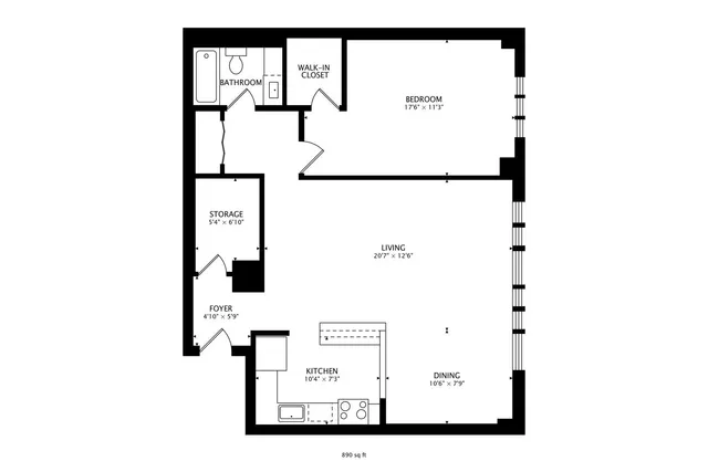 a picture of a floor plan