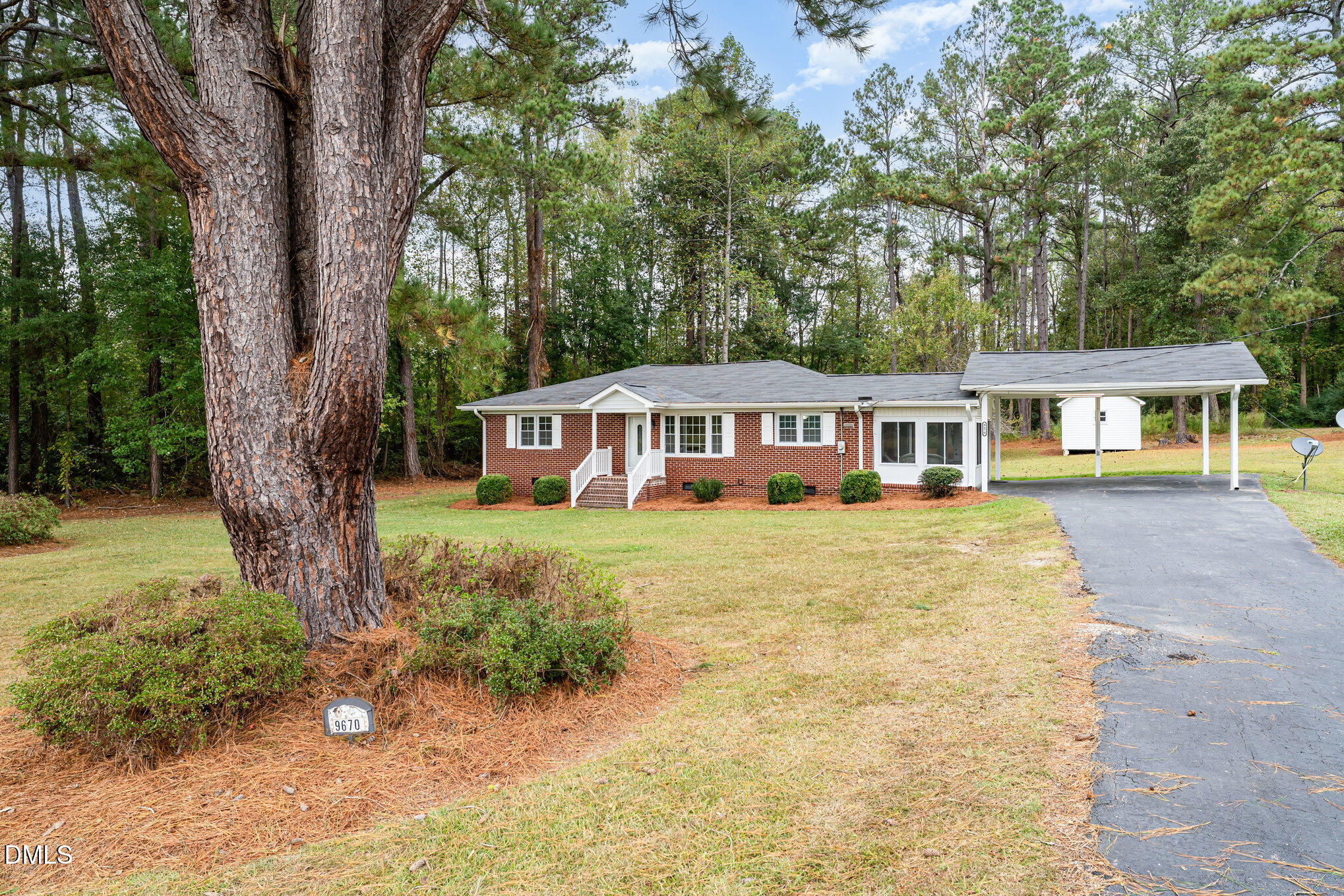 9670 Valley Road Middlesex, NC 27557 - Photo 2 of 22 a front view of a house with a yard