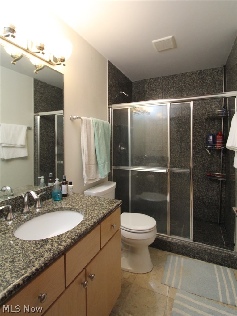 1237-802 Washington Avenue, Unit 802 Cleveland, OH 44113 - Photo 10 of 16 Master bath with walk-in shower