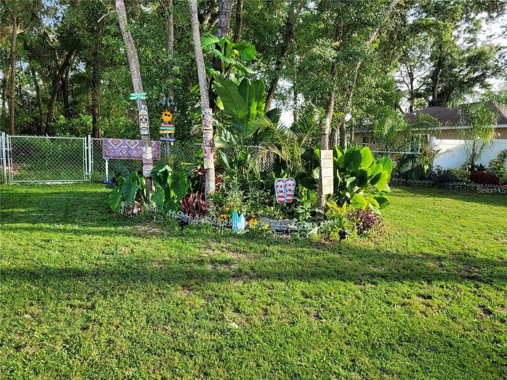 8160 Southeast 164th Place Summerfield, FL 34491 - Photo 47 of 56 a view of a garden with large trees