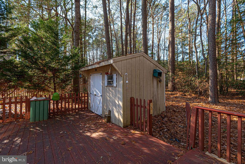 6 Pinehurst Road Ocean Pines, MD 21811 - Photo 32 of 32 Back Deck leads to the Trail to the Park