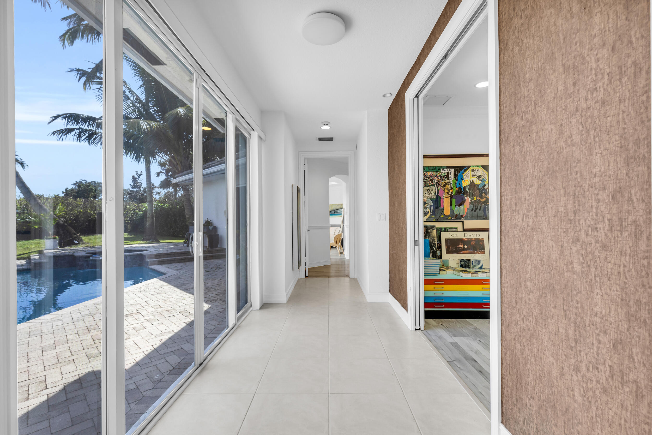 2375 Rabbit Hollowe Circle Delray Beach, FL 33445 - Photo 36 of 62 Hallway to Primary Suite & Bedroom 4