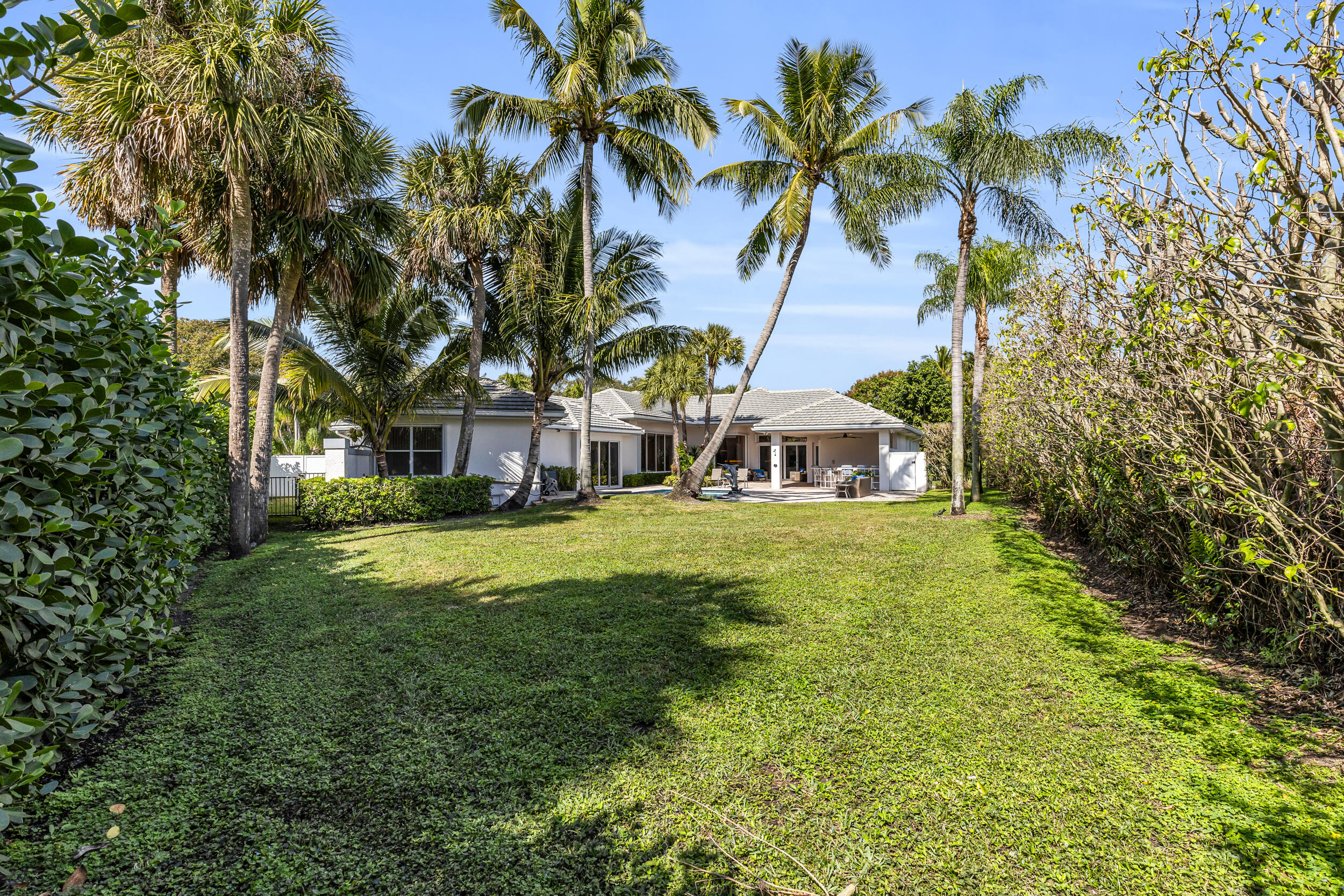 2375 Rabbit Hollowe Circle Delray Beach, FL 33445 - Photo 53 of 62 Fully Fenced 1/2 Acre Backyard