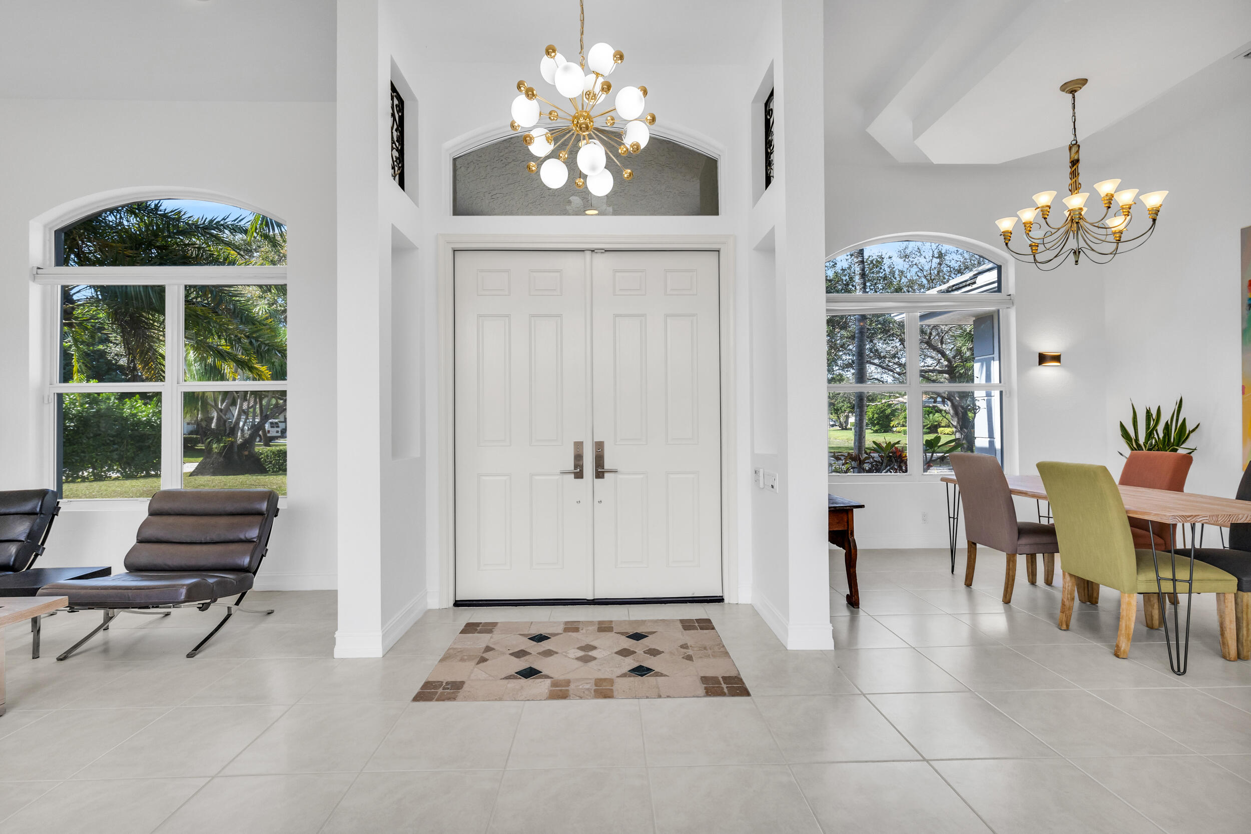 2375 Rabbit Hollowe Circle Delray Beach, FL 33445 - Photo 10 of 62 Foyer W/ 13ft Ceilings