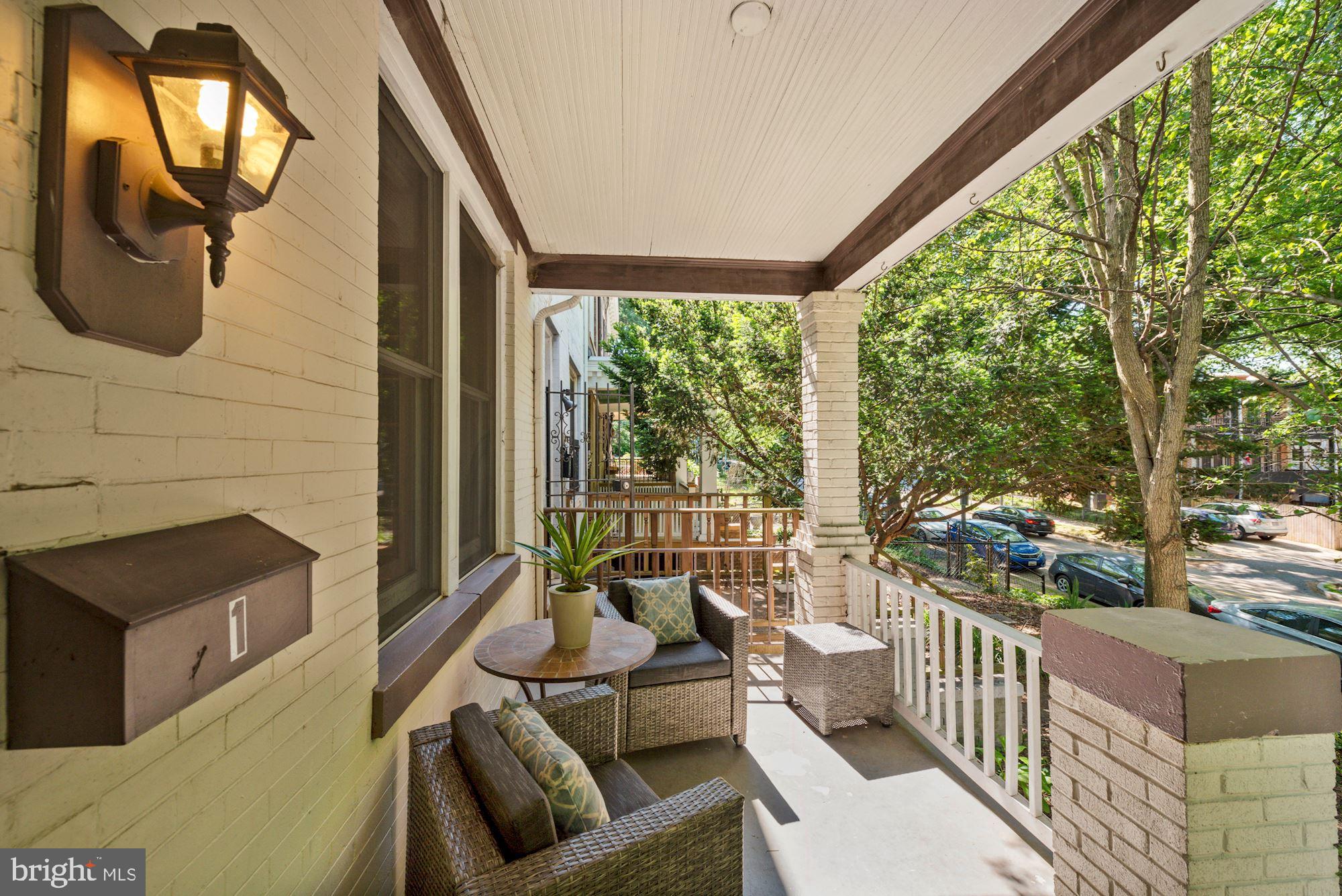 1909 Park Road Northwest Washington, DC 20010 - Photo 3 of 28 Covered Porch