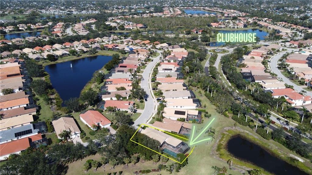 8855 Largo Mar Drive Estero, FL 33967 - Photo 50 of 50 an aerial view of residential houses with outdoor space