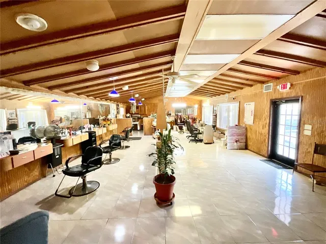 a group of people sitting in a room