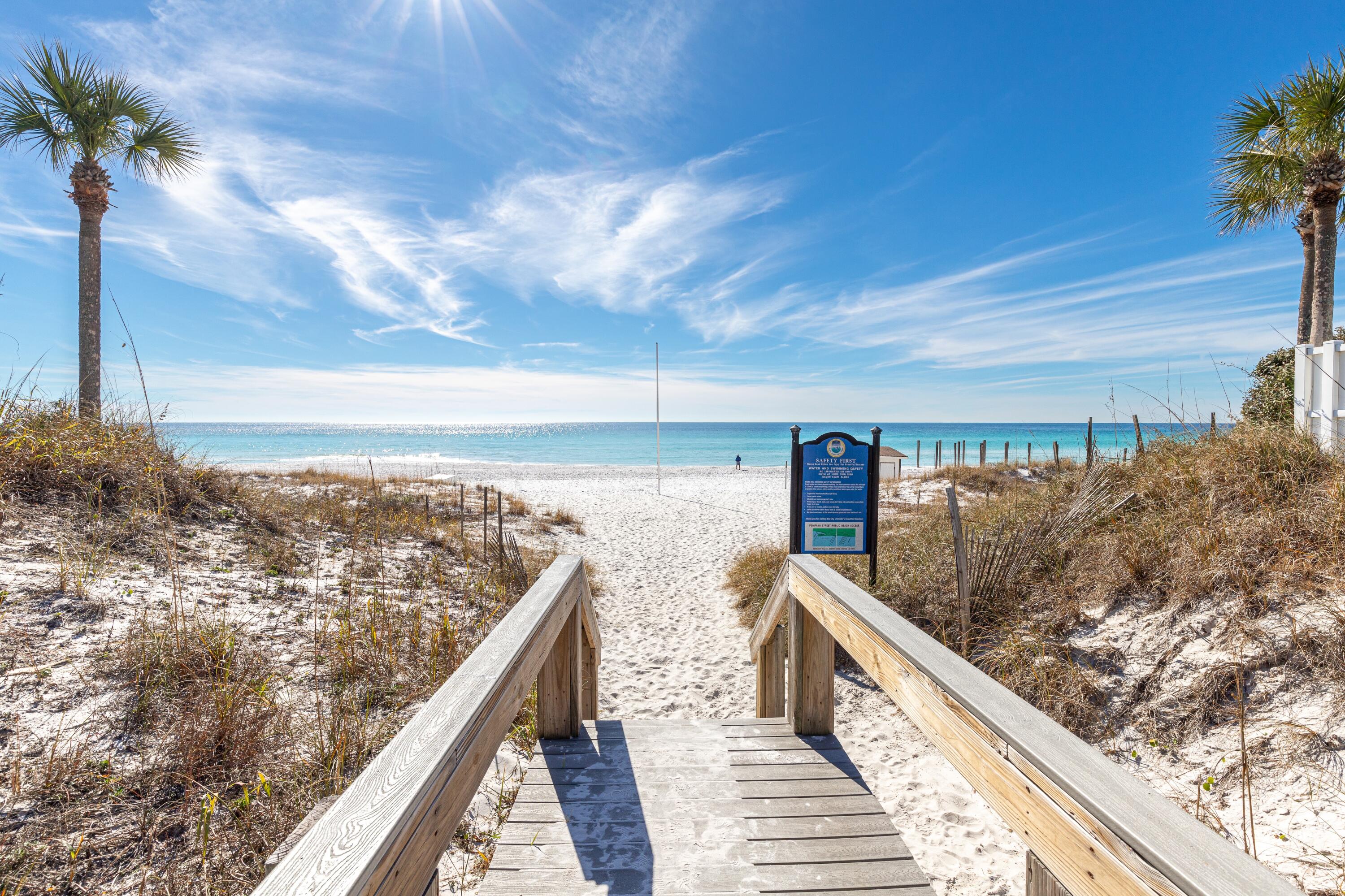 207 Kono Way Destin, FL 32541 - Photo 30 of 45 a view of ocean from a balcony