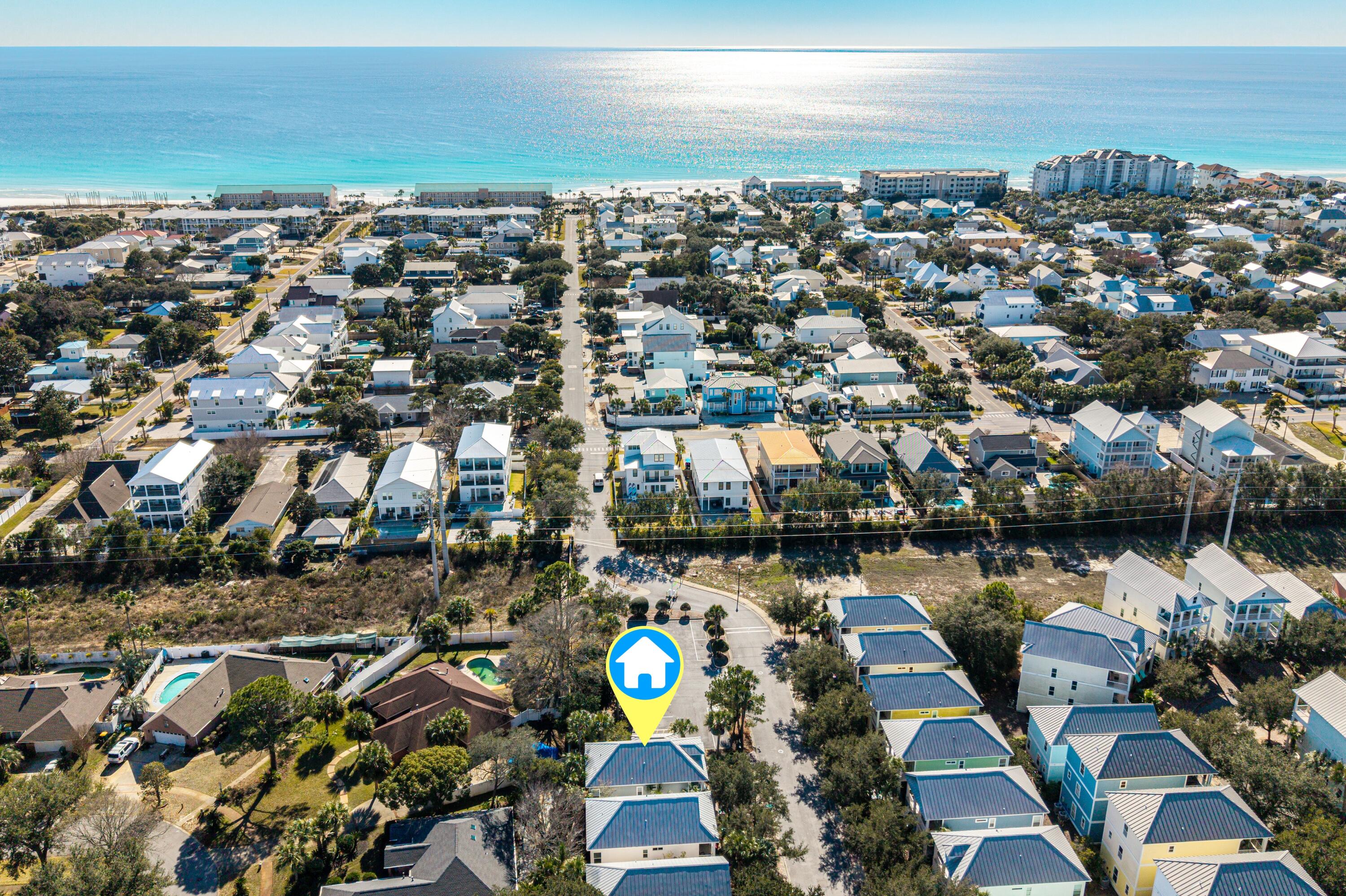 207 Kono Way Destin, FL 32541 - Photo 5 of 45 an aerial view of multiple house