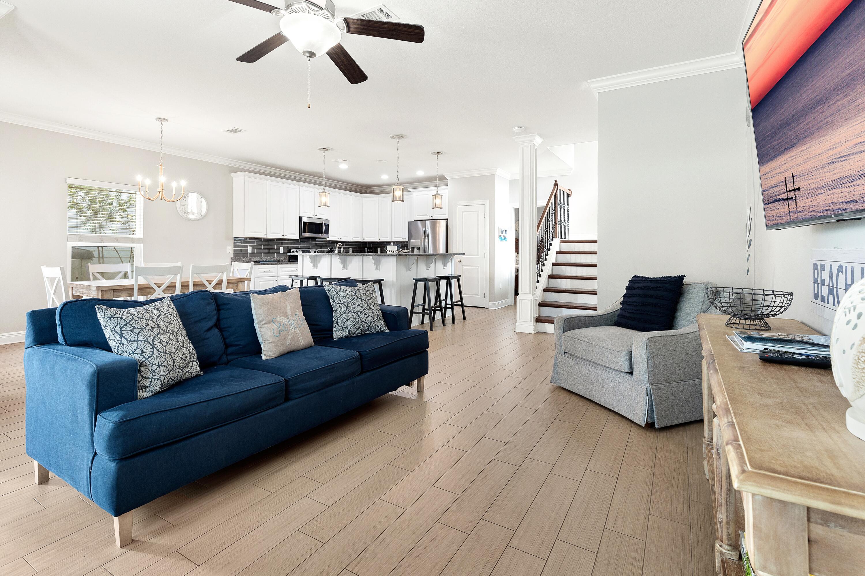 207 Kono Way Destin, FL 32541 - Photo 7 of 45 a view of living room with furniture and a large window