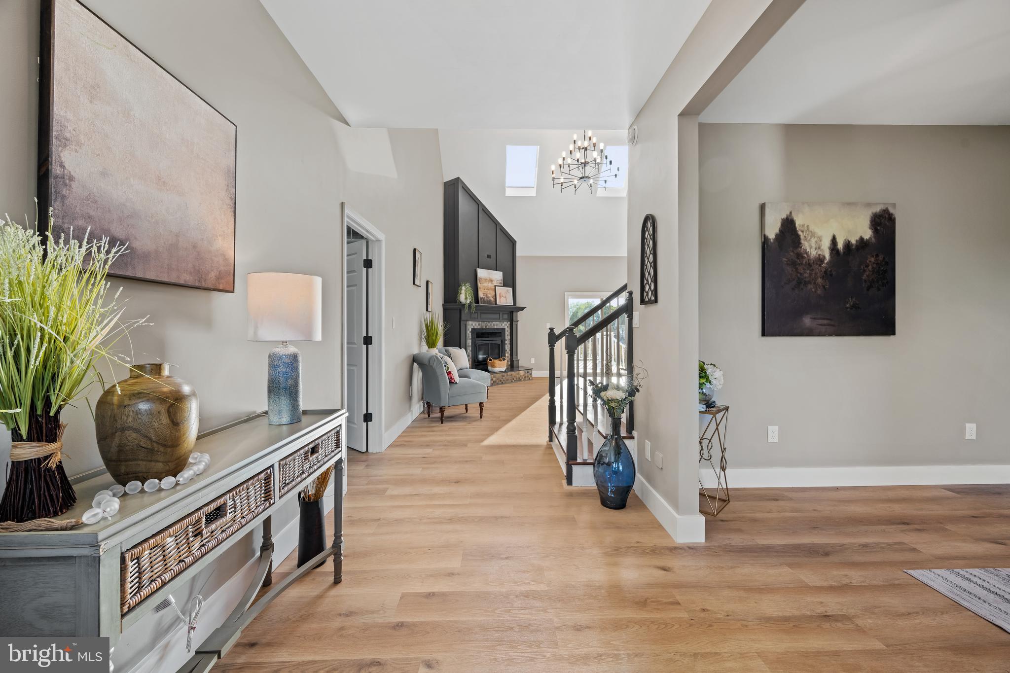 123 West Tomlin Station Road Mickleton, NJ 08056 - Photo 18 of 59 a living room with furniture and a wooden floor
