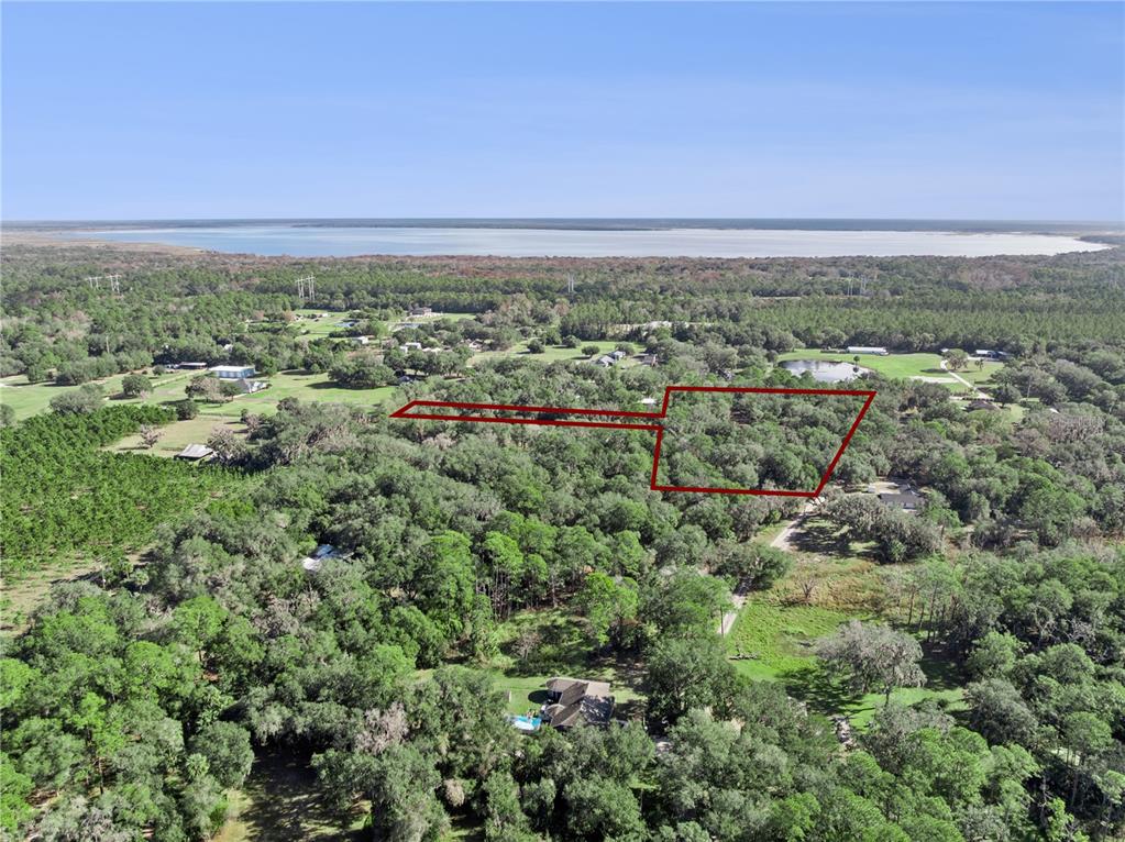 1001 Lake Harney Road Geneva, FL 32732 - Photo 24 of 34 an aerial view of town with residential houses with outdoor space and trees