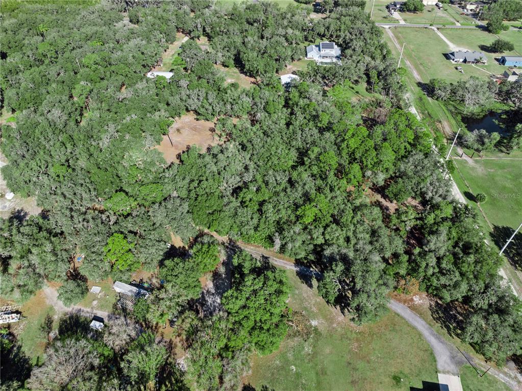 1001 Lake Harney Road Geneva, FL 32732 - Photo 34 of 34 an aerial view of residential houses with outdoor space and trees