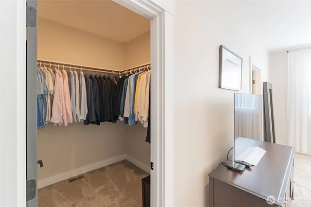 a view of walk in closet