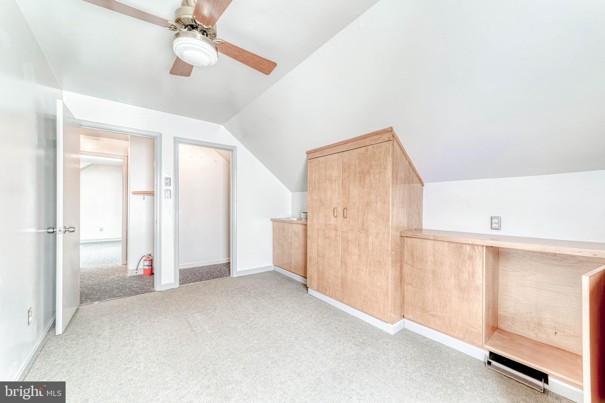 7207 Lavender Lane Springfield, VA 22150 - Photo 23 of 46 Upstairs Bedroom #1 (with custom built-ins)