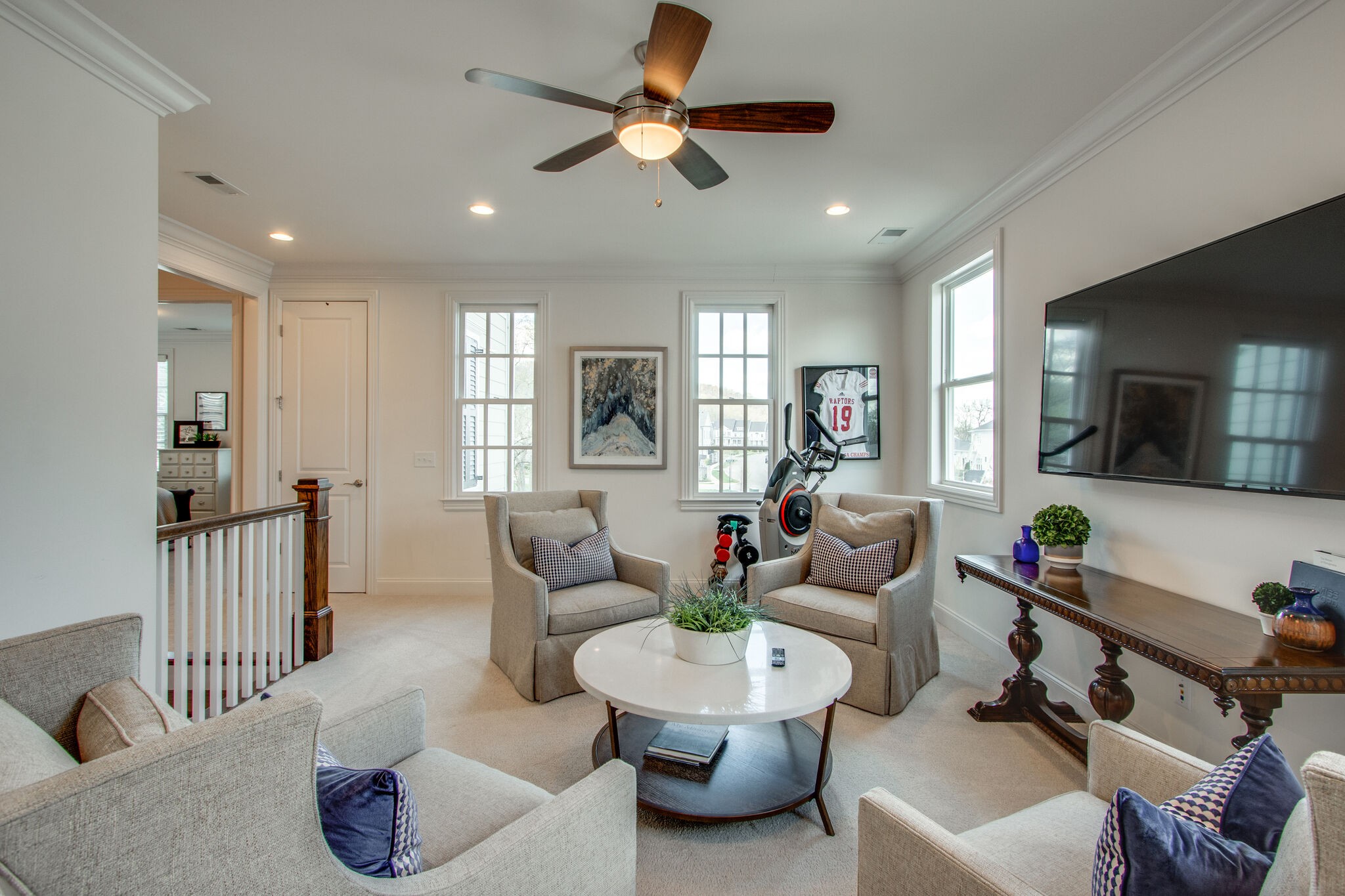 1606 Eliot Road Franklin, TN 37064 - Photo 41 of 67 a living room with furniture and a flat screen tv