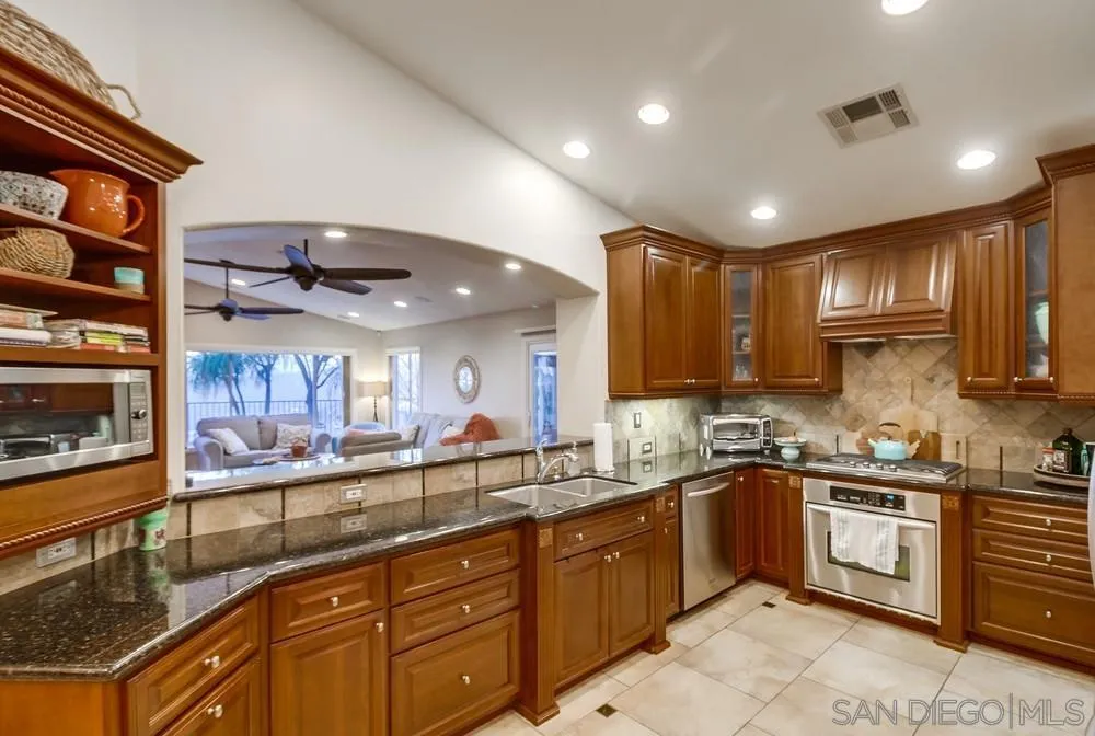 2548 Columbine Road Alpine, CA 91901 - Photo 20 of 71 a kitchen with lots of counter top space