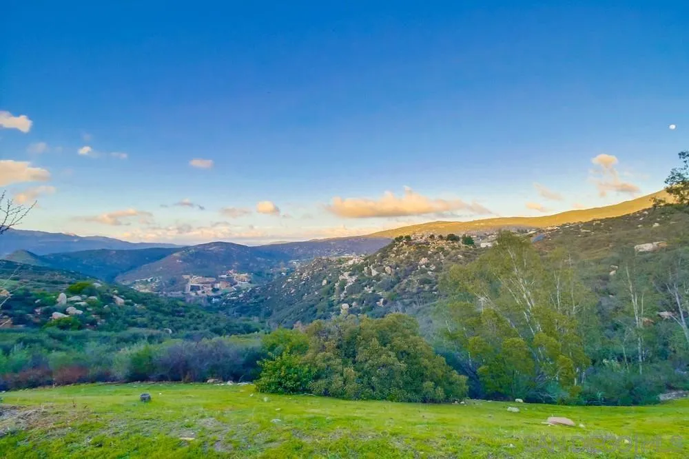 2548 Columbine Road Alpine, CA 91901 - Photo 62 of 71 a view of a lush green outdoor space with a lake view