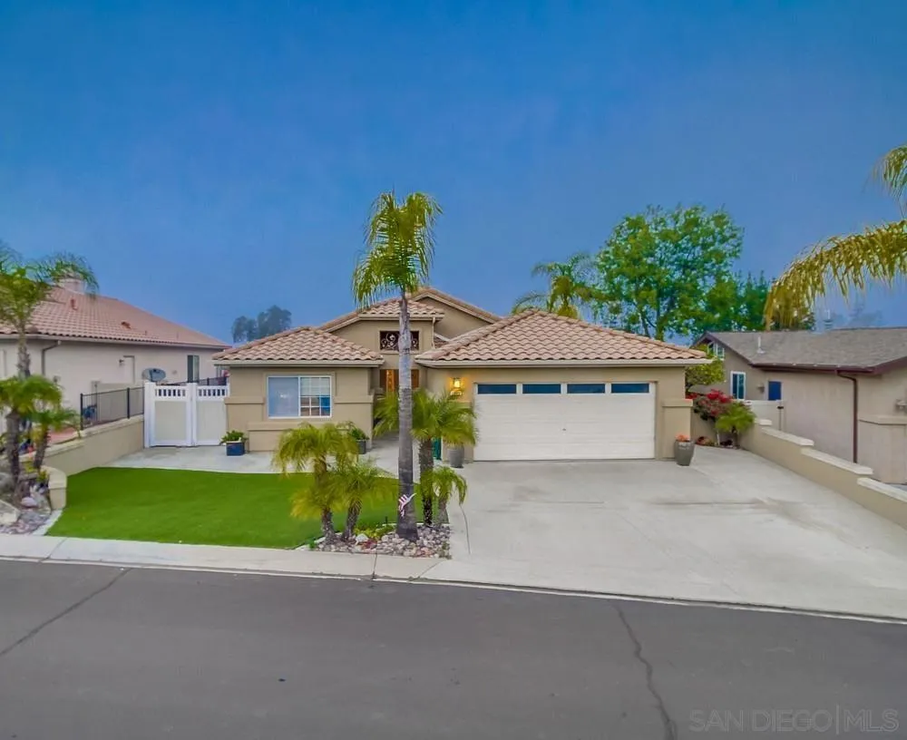 2548 Columbine Road Alpine, CA 91901 - Photo 69 of 71 front view of a house with a street