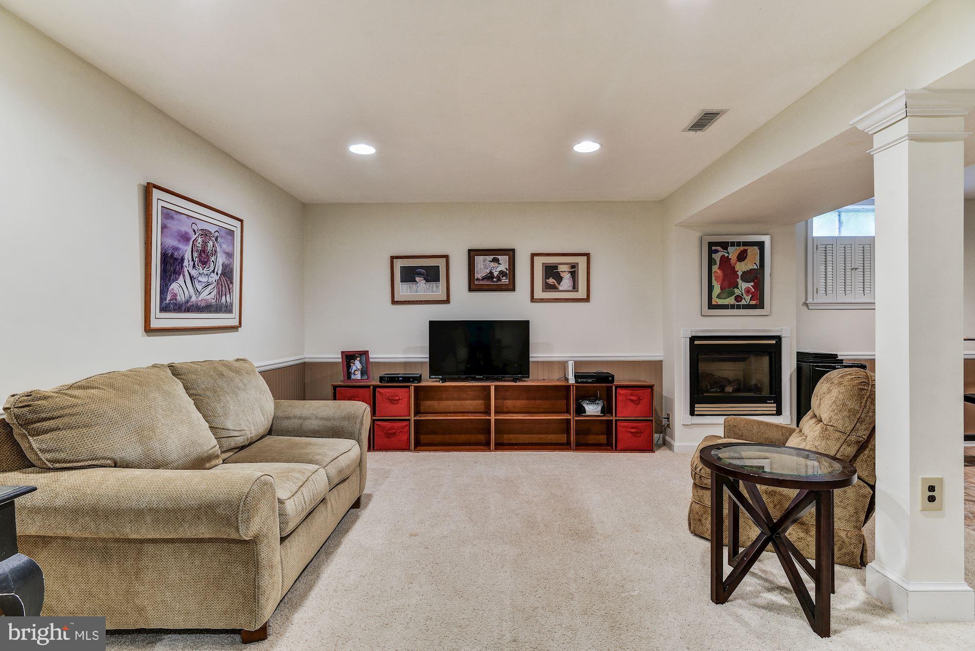 23612 Dixie Ridge Court Gaithersburg, MD 20882 - Photo 23 of 38 Recreation Room | Gas Fireplace