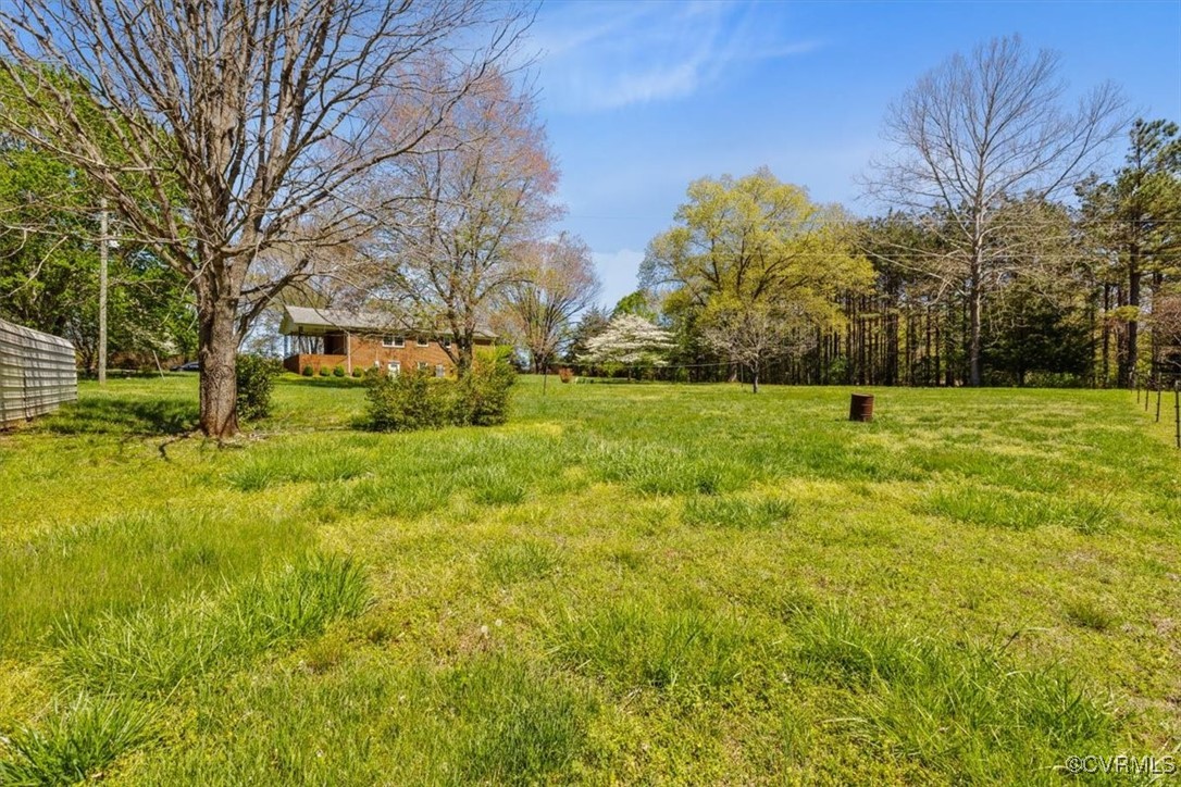 191 Petersburg Road Powhatan, VA 23139 - Photo 7 of 35 View of yard