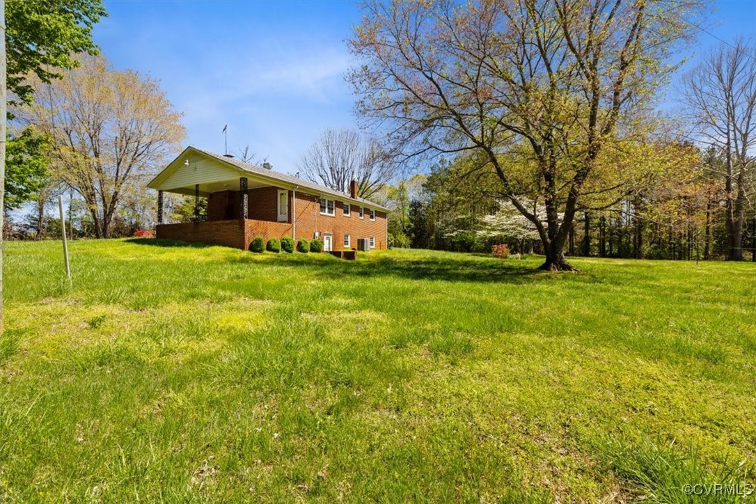 191 Petersburg Road Powhatan, VA 23139 - Photo 8 of 35 View of yard