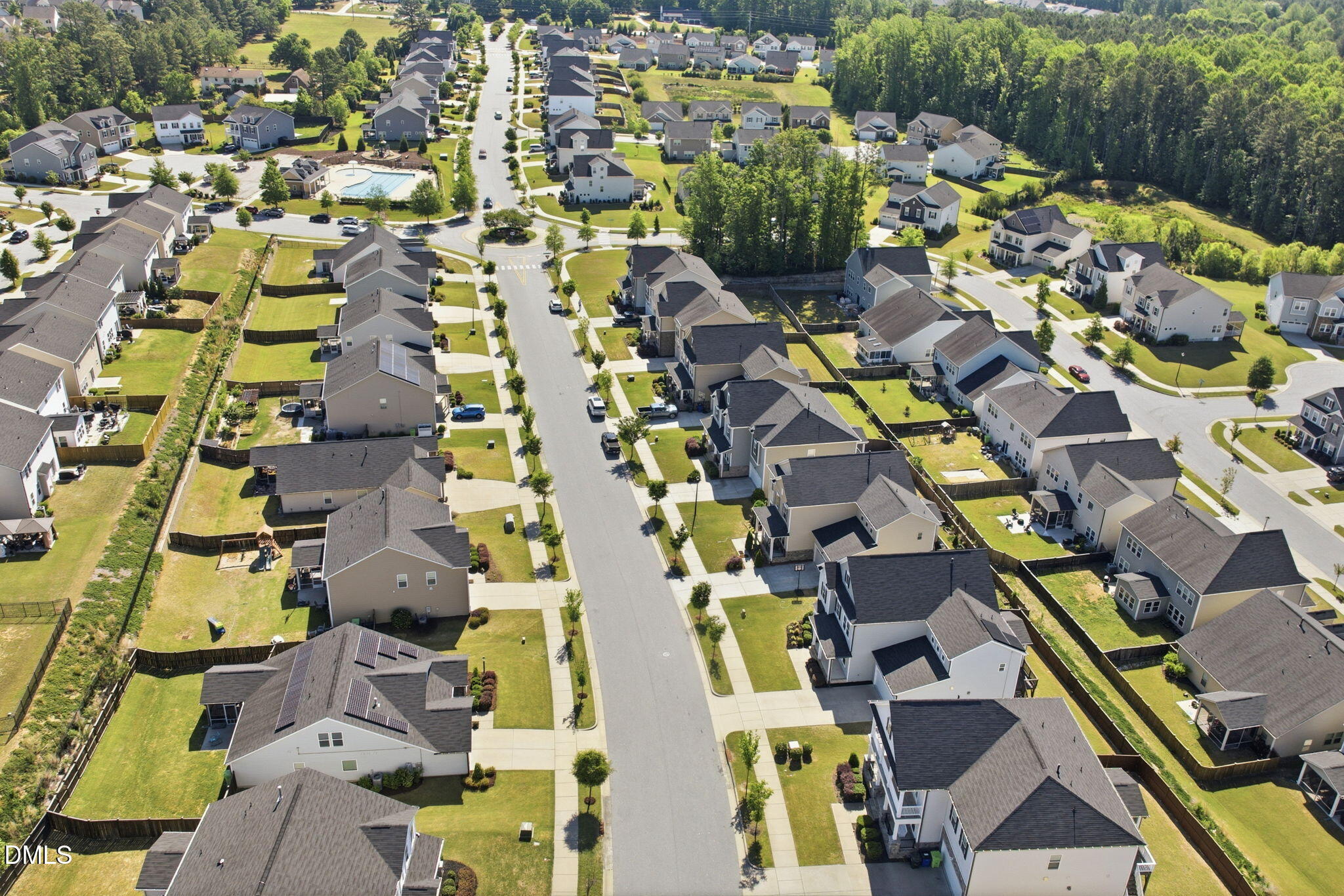3422 Longleaf Estates Drive Raleigh, NC 27616 - Photo 5 of 71 an aerial view of residential houses with outdoor space