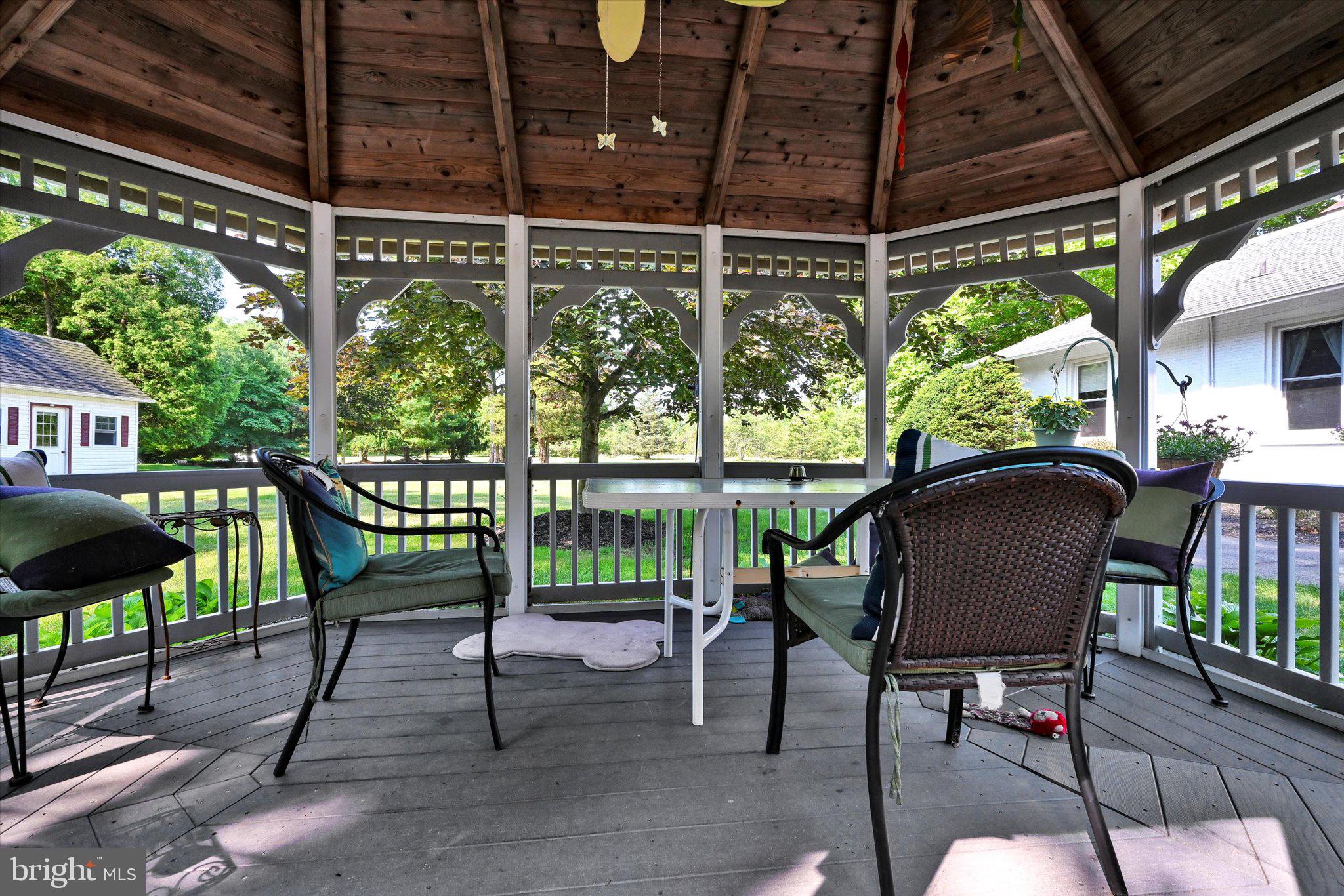 125 Burd Coleman Road Lebanon, PA 17042 - Photo 33 of 43 Screened gazebo w electric & fan