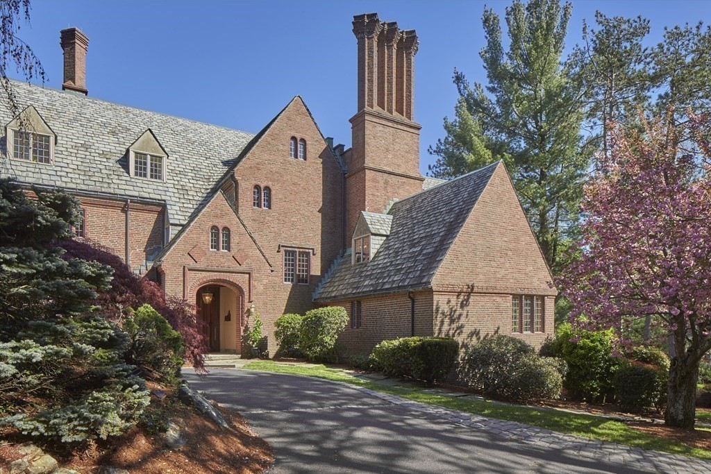 89 Fletcher Road Belmont, MA 02478 - Photo 22 of 32 a front view of a house with a yard