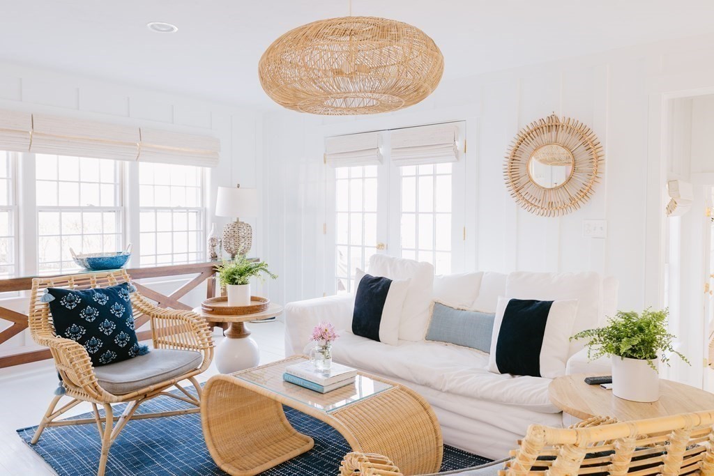 23 Kittiwake Lane Nantucket, MA 02554 - Photo 8 of 36 a living room with furniture and wooden floor