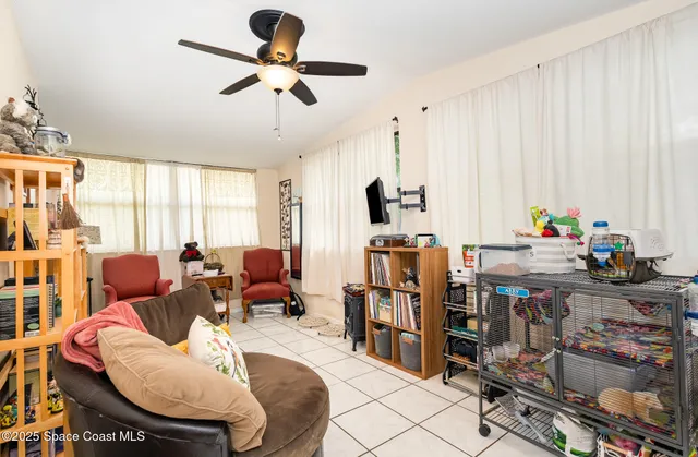 a work room with furniture