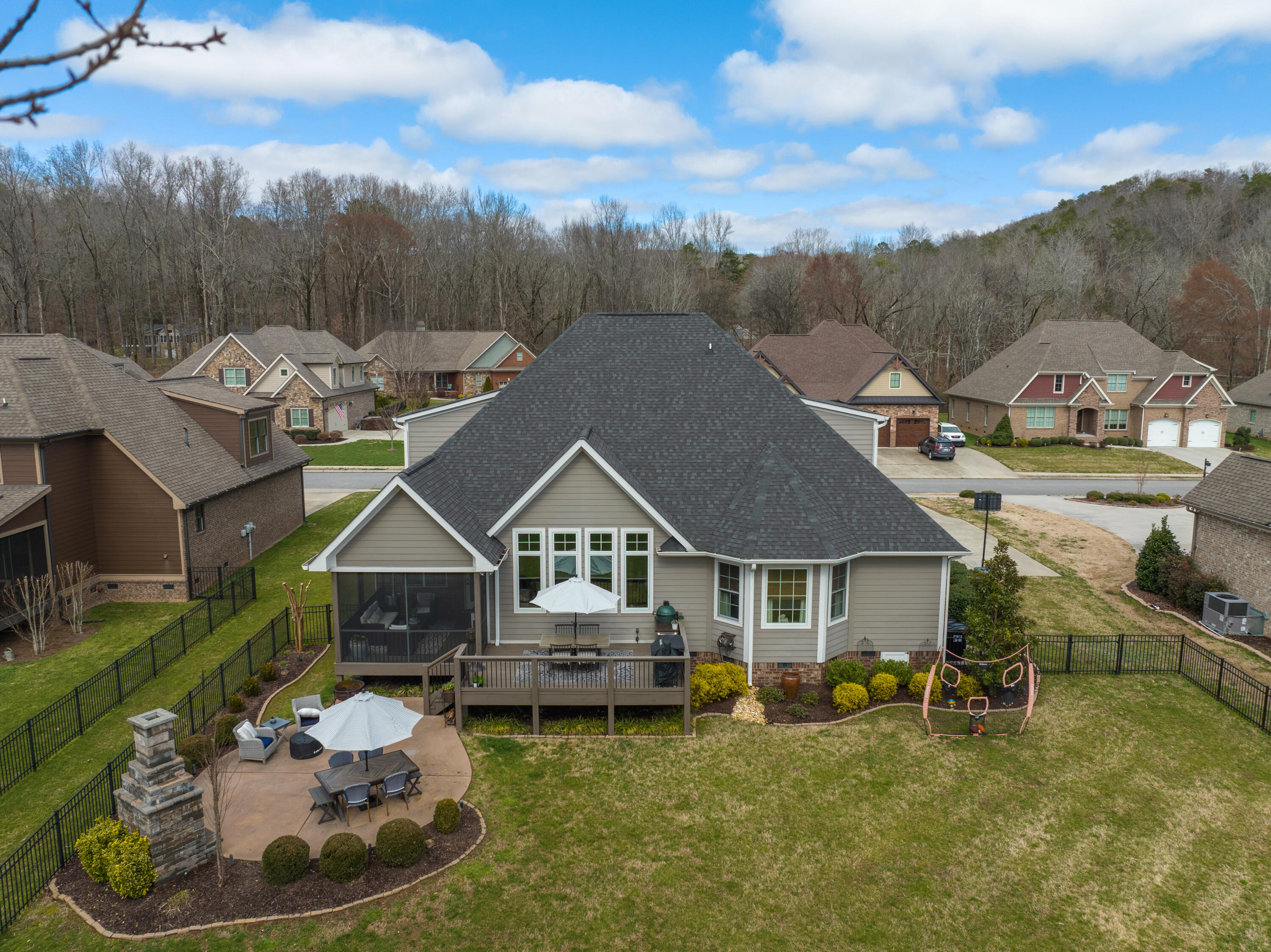6531 Deep Canyon Road Hixson, TN 37343 - Photo 61 of 74 20. 6531 Deep Canyon Rd - Aerial