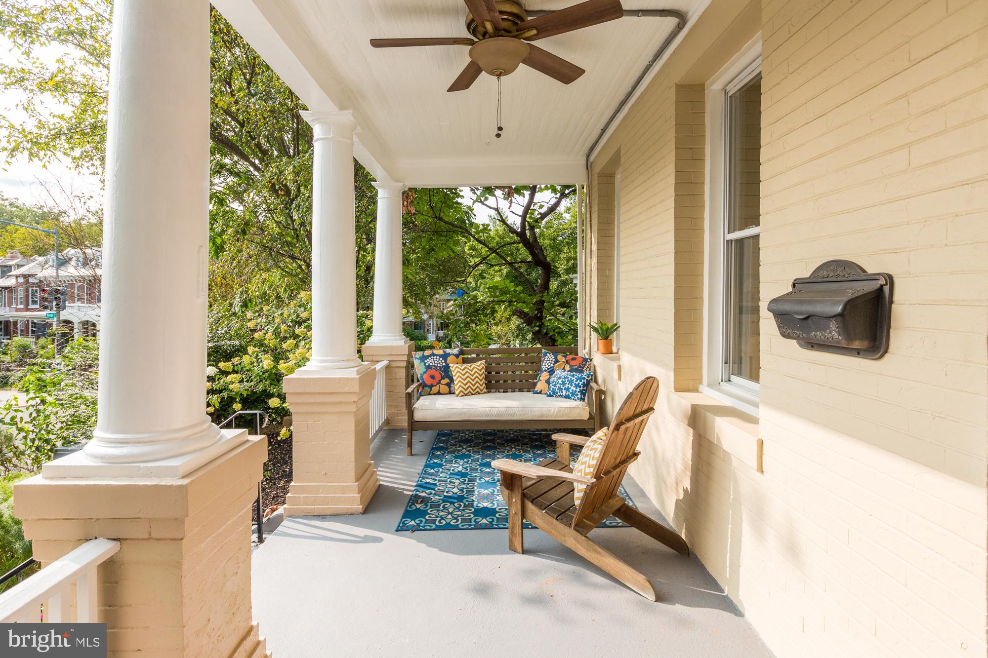 1929 Park Road Northwest Washington, DC 20010 - Photo 5 of 61 Gracious and sunny front porch