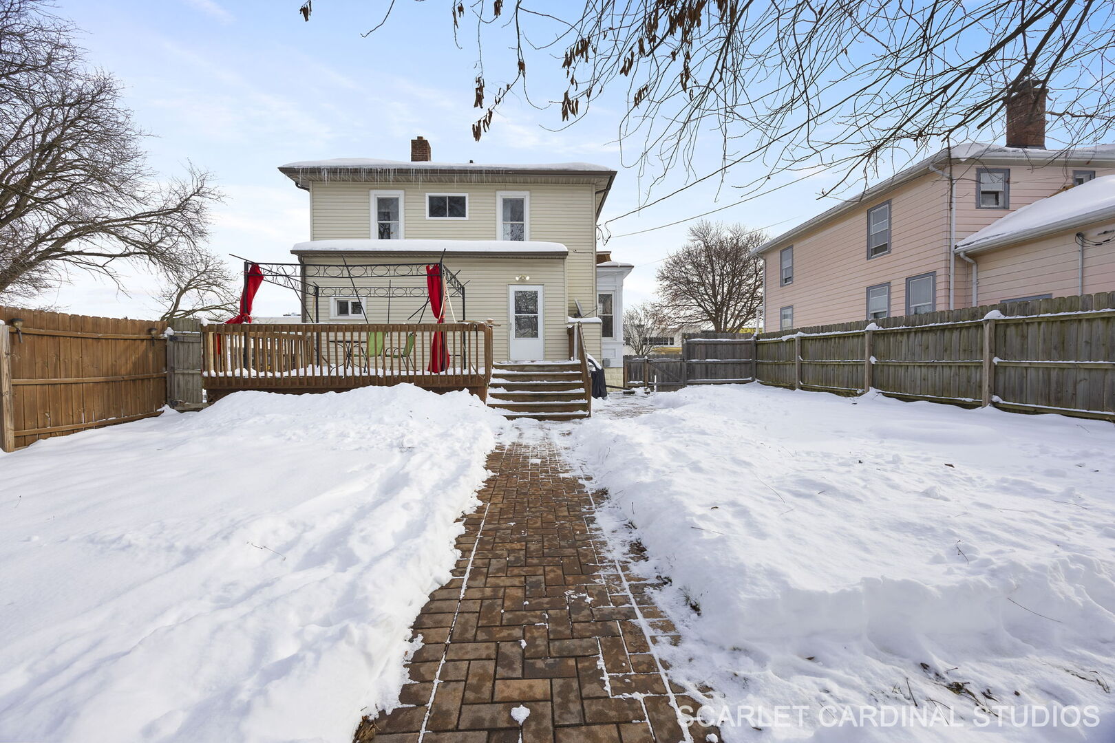 826 North 3rd Street Rochelle, IL 61068 - Photo 19 of 22 a view of a house with a snow on the road