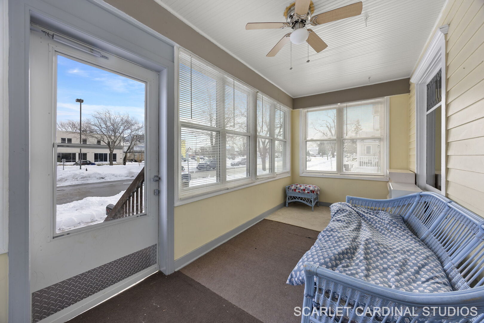 826 North 3rd Street Rochelle, IL 61068 - Photo 3 of 22 a living room with furniture and a floor to ceiling window
