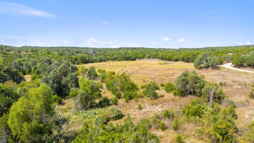 5818 Ranch Road 165 Blanco, TX 78606 - Photo 6 of 24 a view of a yard with an trees
