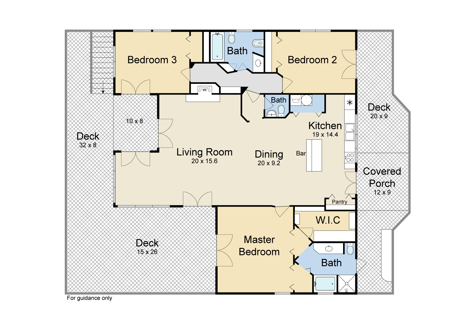 5300 Sandy Key Drive Orange Beach, AL 36561 - Photo 30 of 30 Floor Plan