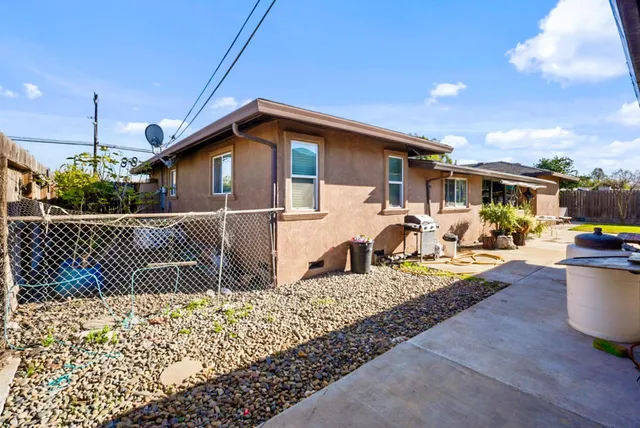 a car parked on the side of a road