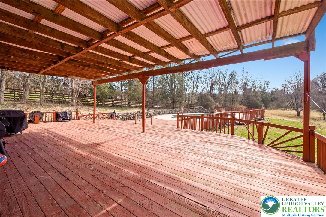 120 Royal Manor Road Easton, PA 18042 - Photo 29 of 49 a view of a balcony with wooden floor
