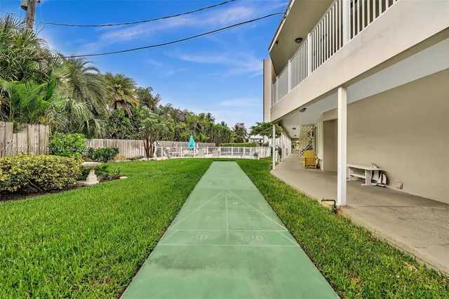 a view of building with garden