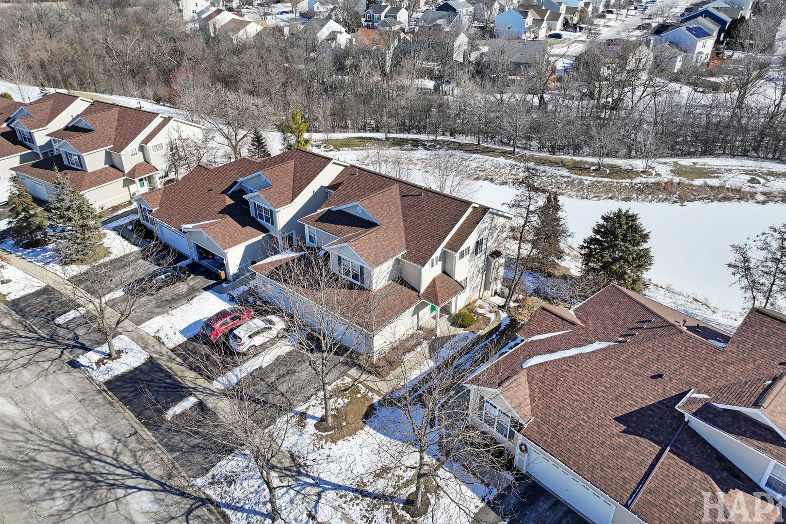373 Keswick Court, Unit 373 Round Lake, IL 60073 - Photo 28 of 30 an aerial view of residential house with outdoor space