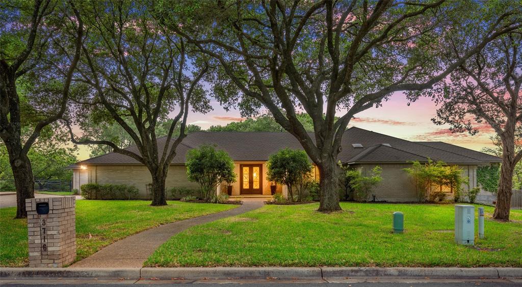 3716 Chimney Ridge Drive Waco, TX 76708 - Photo 1 of 1 a view of outdoor space with garden and tree